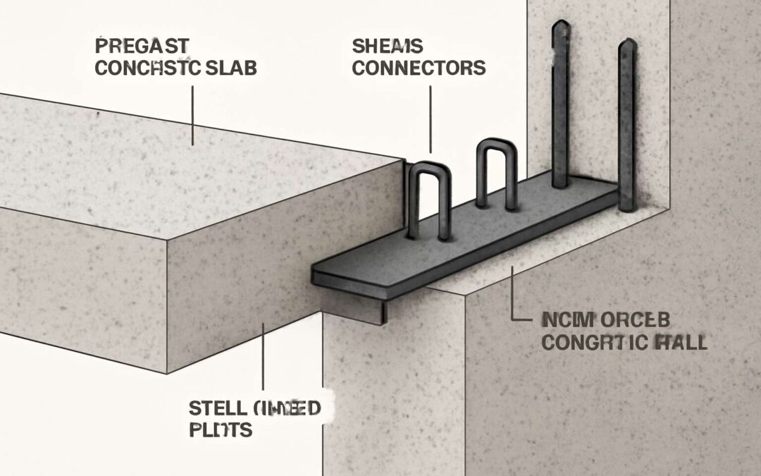 Effective Techniques for a Strong and Durable Precast Slab to Wall Connection