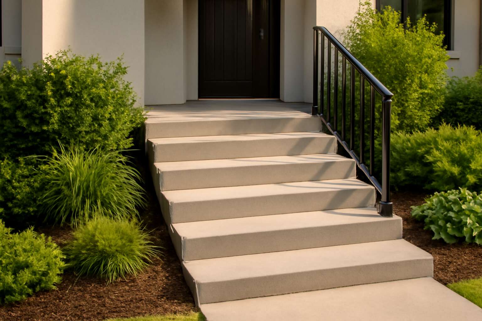 Upgrade your curb appeal with 6 precast concrete steps that last ...