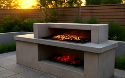 Upgrade your backyard with precast concrete braai for unforgettable grilling.