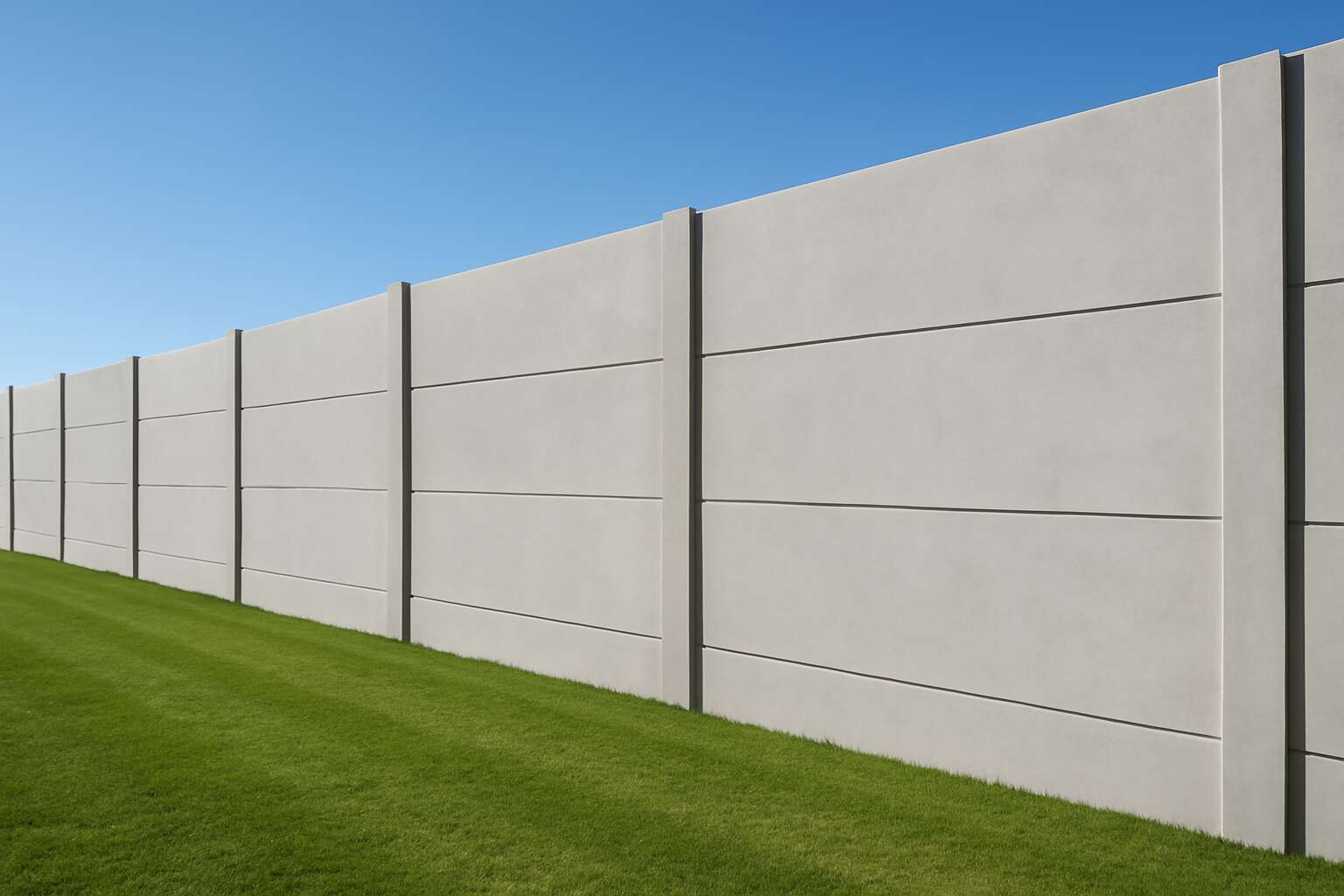 Slab Boudry Upgrade your property with a precast concrete boundary wall for lasting ...
