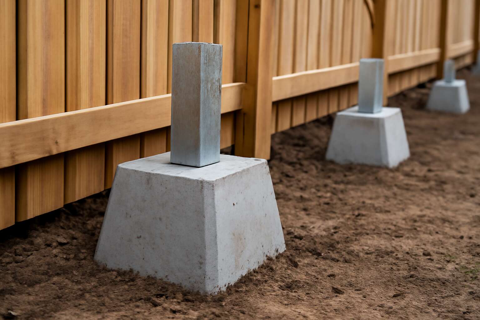 Pre Cast Post Upgrade your fencing with precast concrete footings for fence posts for ...