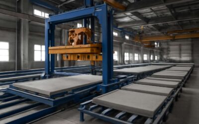 Revolutionize Construction Efficiency with a precast slab machine.