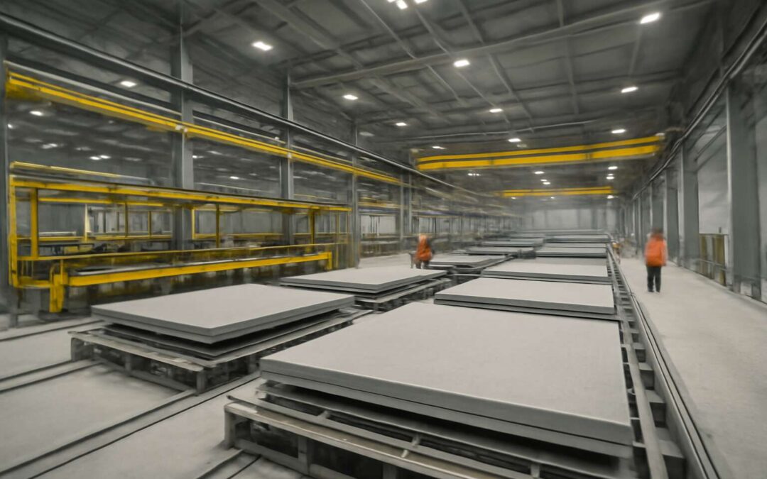 Design the ideal precast concrete factory 1 for optimized production