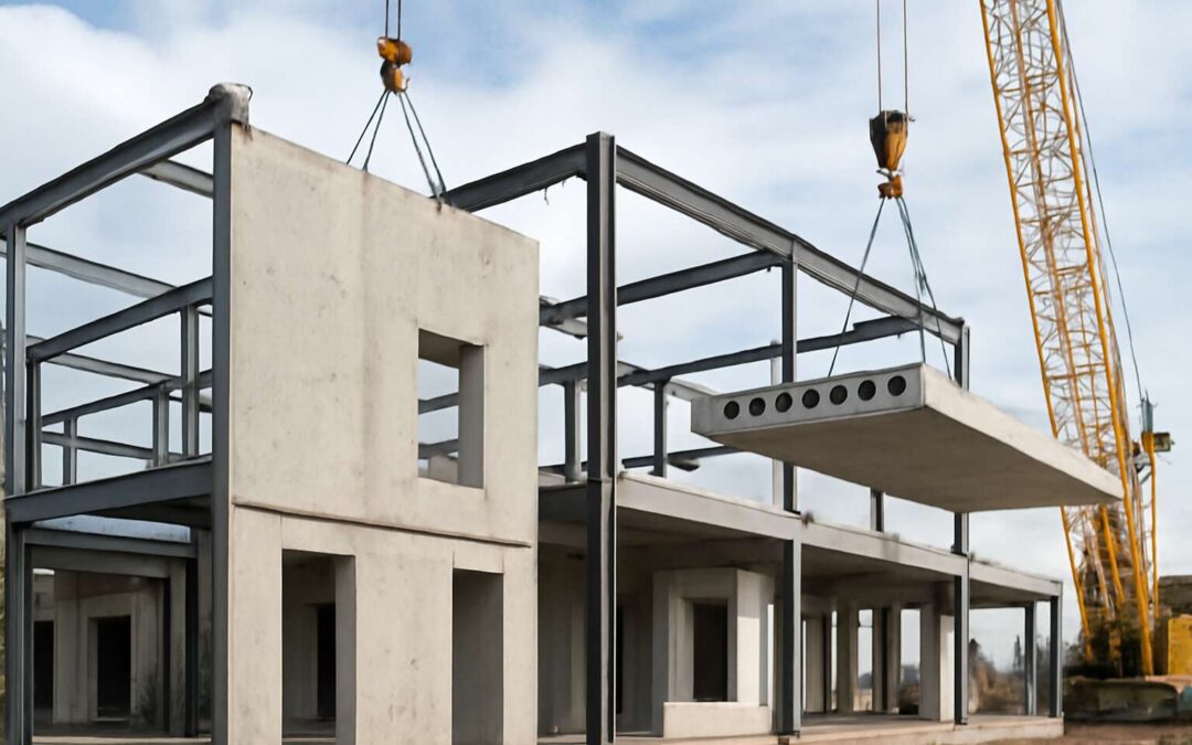 Innovation in precast concrete uses: faster builds, stronger structures, greener impact.